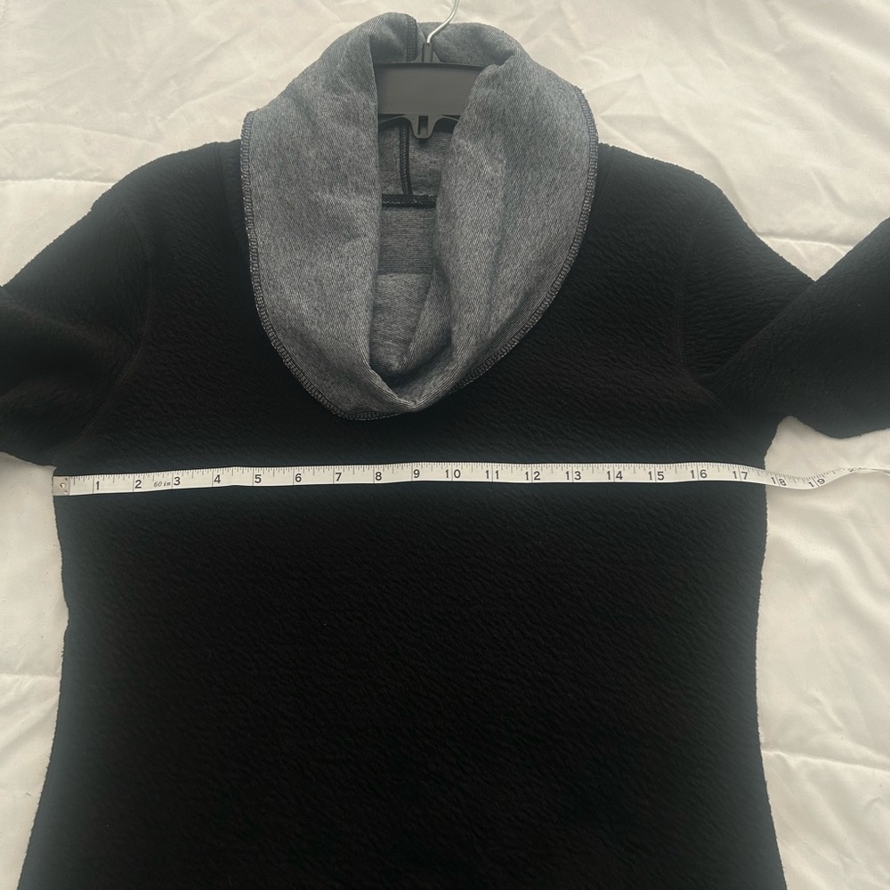 Columbia Womens Winter Dream Reversible Sweater Dress Gray Black M - Picture 10 of 10